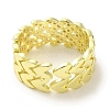 Brass Micro Pave Cubic Zirconia Rings for Women RJEW-E295-10G-3