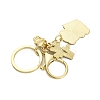 Rack Plating Panda Zinc Alloy Enamel Pendant Keychain KEYC-G064-01C-3