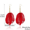 Alloy & Cloth Dangle Earrings WG6E4DC-02-1