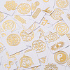  Self Adhesive Brass Stickers DIY-TA0008-48-2
