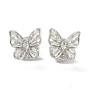 Sparkling Butterfly Brooch Pin JEWB-K006-05P-1