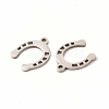 Non-Tarnish 201 Stainless Steel Charms STAS-E188-05P-3