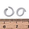 Spray Painted Iron Open Jump Rings IFIN-T017-04B-29-2