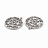 Non-Tarnish 201 Stainless Steel Hollow Pendants STAS-S119-151P-3