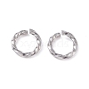 Tarnish Resistant 304 Stainless Steel Jump Rings STAS-F191-12P-B-2