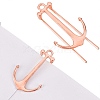 Alloy Bookmark Findings AJEW-WH0020-50RG-1