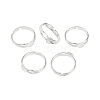 Brass Ring Components X-KK-C3044-6mm-S-NF-5