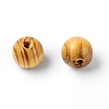 Pinewood Beads WOOD-WH0015-70-2