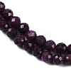 Natural Ruby Beads Strands G-P553-G01-03-5