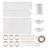 DIY Doorplate Silicone Mold Kits DIY-TA0008-32-10