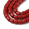 Dyed Synthetic Coral Beads Strands CORA-P010-01-3