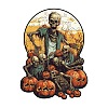 Halloween Theme Wooden Puzzles PW-WGC1D61-11-1