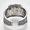 Alloy Cuff Finger Rings RJEW-T006-23-3