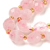 Natural Madagascar Rose Quartz Beads Strands G-N342-61-4