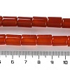 Natural Agate(Dyed & Heated) Beads Strands G-M446-C01-01-5