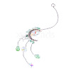 Moon & Star Alloy Hanging Ornaments HJEW-TADJ0023-2
