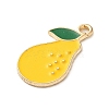 Alloy Enamel Pendants ENAM-E064-25KCG-11-2