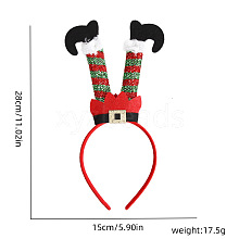 Christmas Plastic Hair Bands PW-WGEA057-05