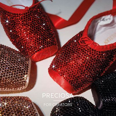 Preciosa® Crystal Hotfix Flatback Stones Y-PRC-HSS12-00030-213-1