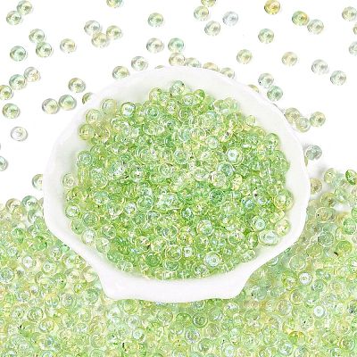 Transparent Colours Glass Seed Beads SEED-Q042-01A-A09-1