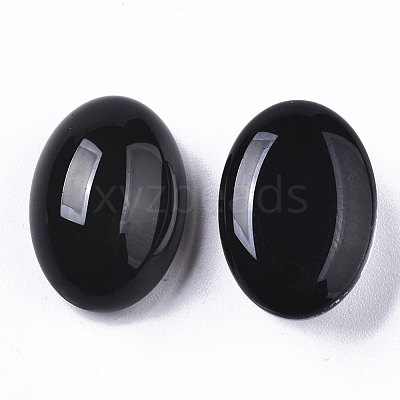 Translucent Glass Cabochons GLAA-T023-02E-1