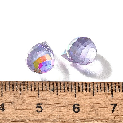 Transparent Glass Charms X1-GLAA-P070-A03-1