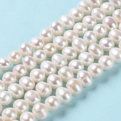 Natural Cultured Freshwater Pearl Beads Strands PEAR-E018-16-1