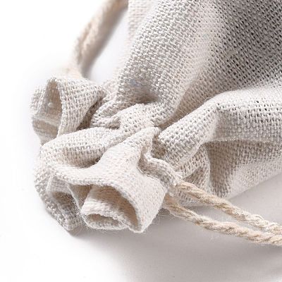 Halloween Cotton Cloth Storage Pouches ABAG-M004-01K-1