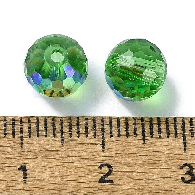 AB Color Plated Glass Beads EGLA-P059-02A-AB12-1