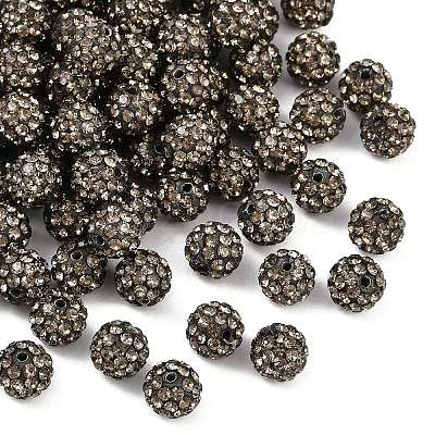 Pave Disco Ball Beads RB-H258-8MM-215-1