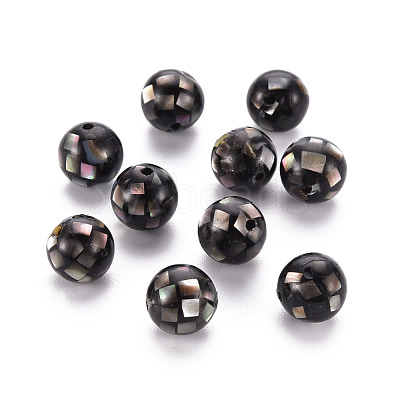 Resin Beads SSHEL-T014-38-8mm-06-1