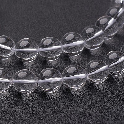 Synthetic Quartz Crystal Beads Strands GSR4mmA039-1-1
