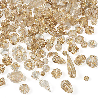 100G Transparent Acrylic Beads OACR-BT0001-07E-1