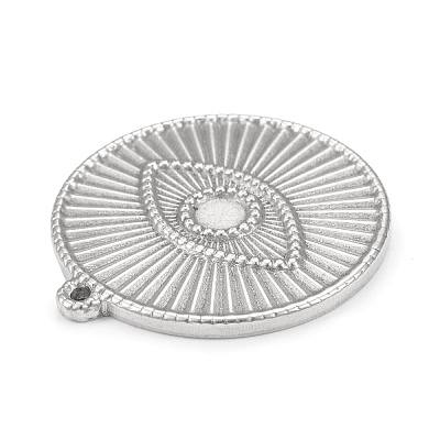Tarnish Resistant 304 Stainless Steel Pendant Cabochon Settings STAS-F287-44P-1