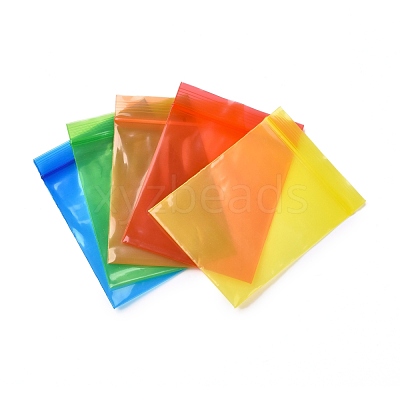 Solid Color PE Zip Top Bags OPP-M001-01A-M-1