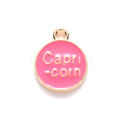 Alloy Enamel Pendants X-ENAM-S124-01A-03E-1