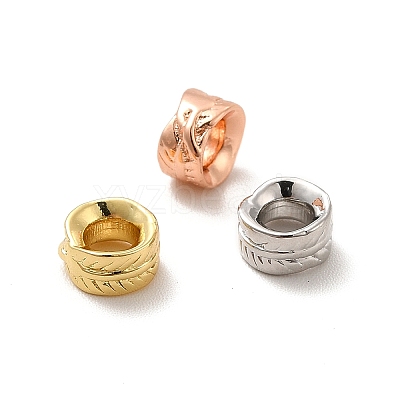 Rack Plating Brass Beads KK-C010-16B-1