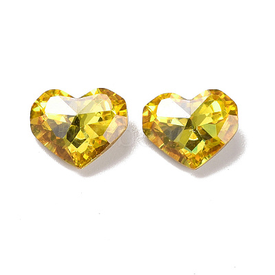Glass Rhinestone Cabochons RGLA-J032-A-TG-1
