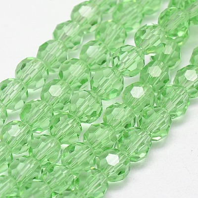 Glass Beads Strands X-EGLA-J042-8mm-01-1