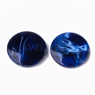 Acrylic Beads OACR-T008-01B-1
