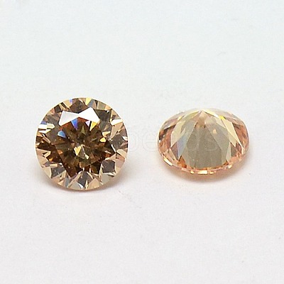 Cubic Zirconia Cabochons ZIRC-M002-8mm-1
