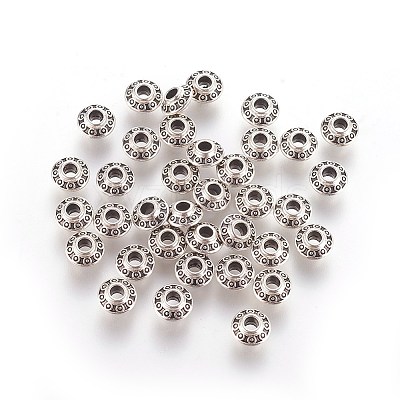 Tibetan Style Alloy Spacer Beads X-LF0725Y-NF-1