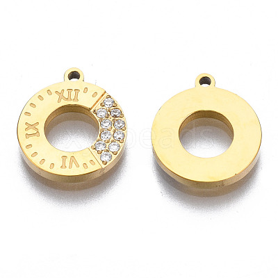 316 Surgical Stainless Steel Charms STAS-N097-026-1