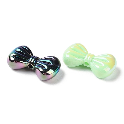 UV Plated Acrylic Beads X-SACR-G034-08-1