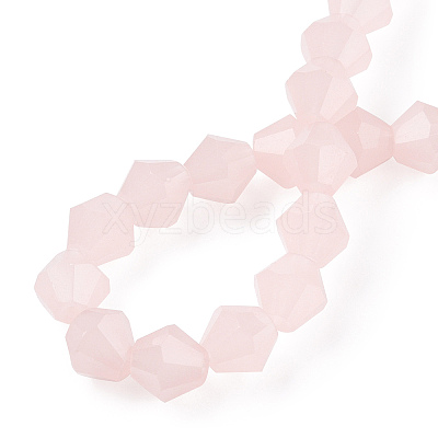 Imitation Jade Glass Beads Strands EGLA-A039-J6mm-D07-1