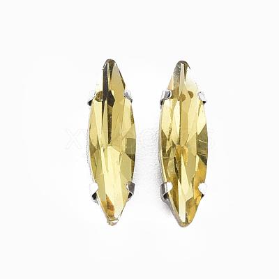 Sew on Rhinestone RGLA-T034-4x15mm-22-1