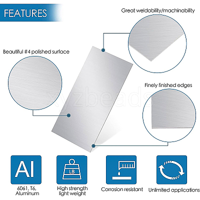 Aluminium Plates LS-FIND-WH0003-87B-1
