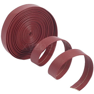 5M Folding PU Leather Flat Cord OCOR-WH20012-14C-12-1