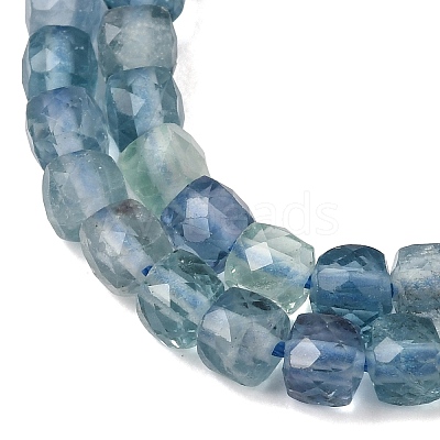 Natural Blue Fluorite Beads Strands GG-CBA0C5B-A05-1