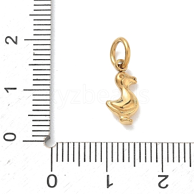 304 Stainless Steel Pendants STAS-C180-02B-G-1